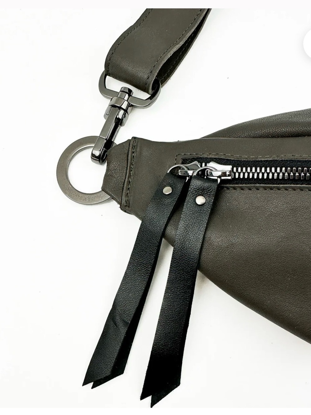 Evoke Leather Sling Bag - Picture 3 of 9
